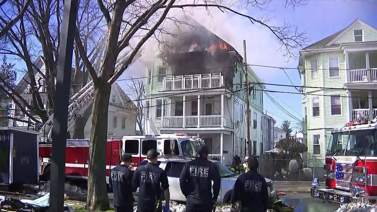 12 News Now: 25 displaced after house fire in Providence