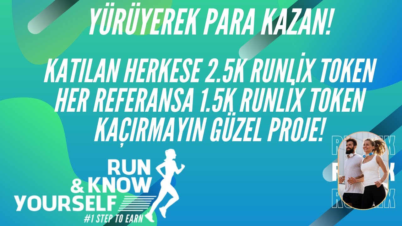 GMT GİBİ U&Ccedil;ACAK PROJE! Runlix Token Airdrop Katılan Herkese 2.5K Token! (Ka&ccedil;ırmayın,Dex'te Liste)