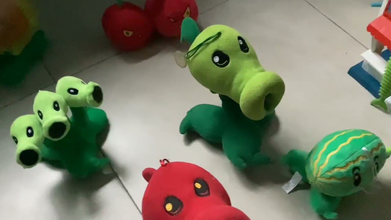 Pvz peluche E3T1 el ataque en el cuarto planta
