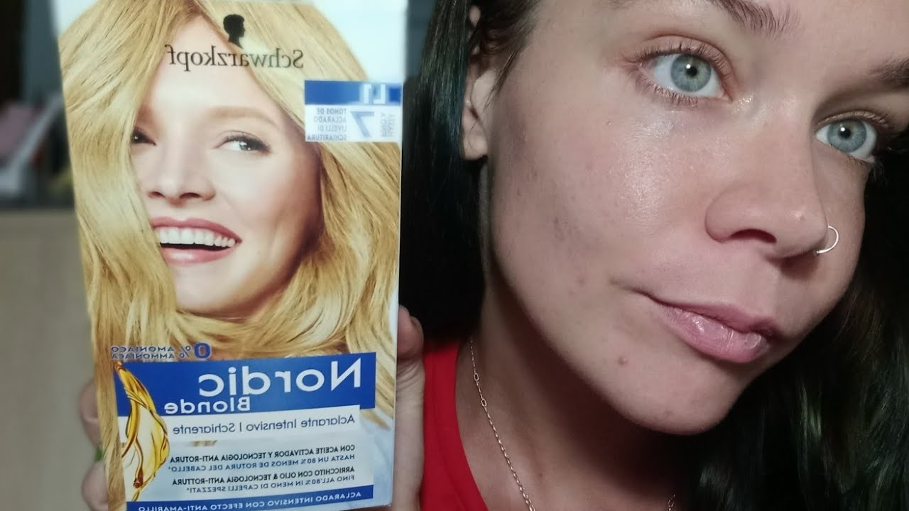 Nordic Blonde schwarzkopf // Decoloración en casa