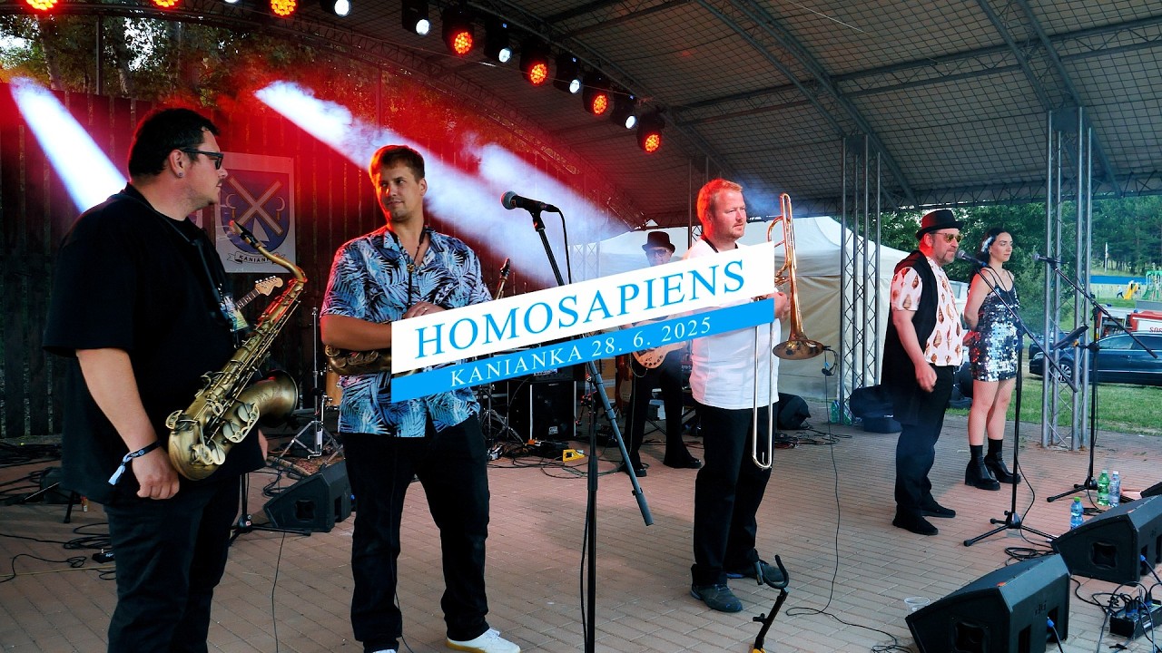 Kanianske dni 2025 - Homosapiens koncert 28. 6. 2025