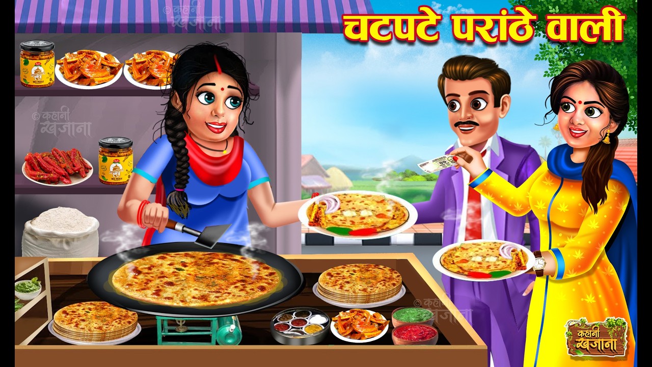 चटपटे पराठे वाली | Chatpate Parathe Wali | Hindi Kahani |  Moral Story | Garib ki Kahani