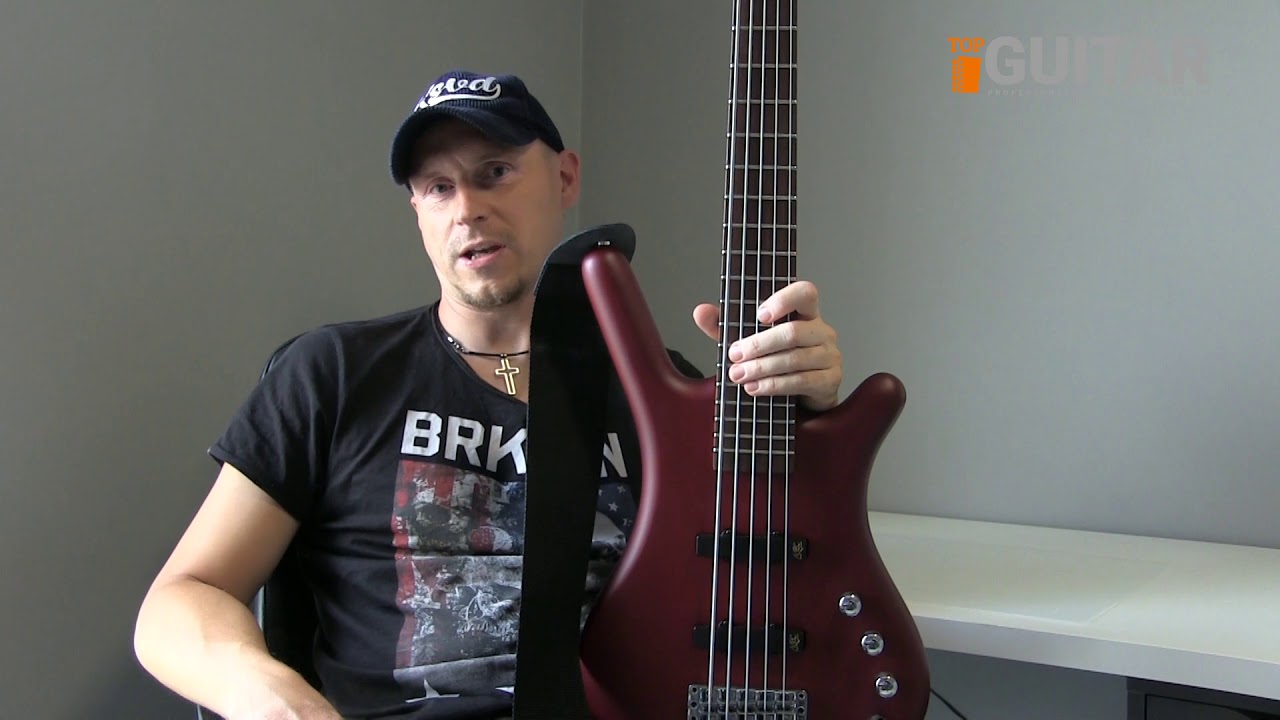 Warwick RockBass Corvette Basic 5 Burgundy Red | test - recenzja - brzmienie | Maciej Warda