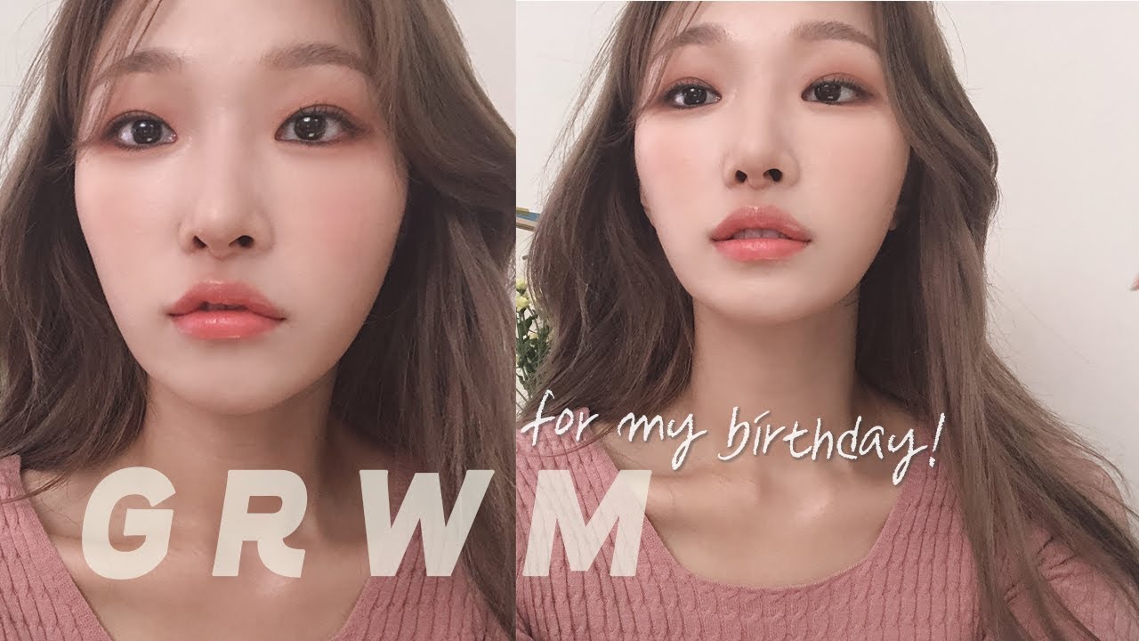 생일날GRWM👸🏻 요청많았던 메이크업, 준비할까요? 가을 꿀조합색조❣️ㅣ아랑