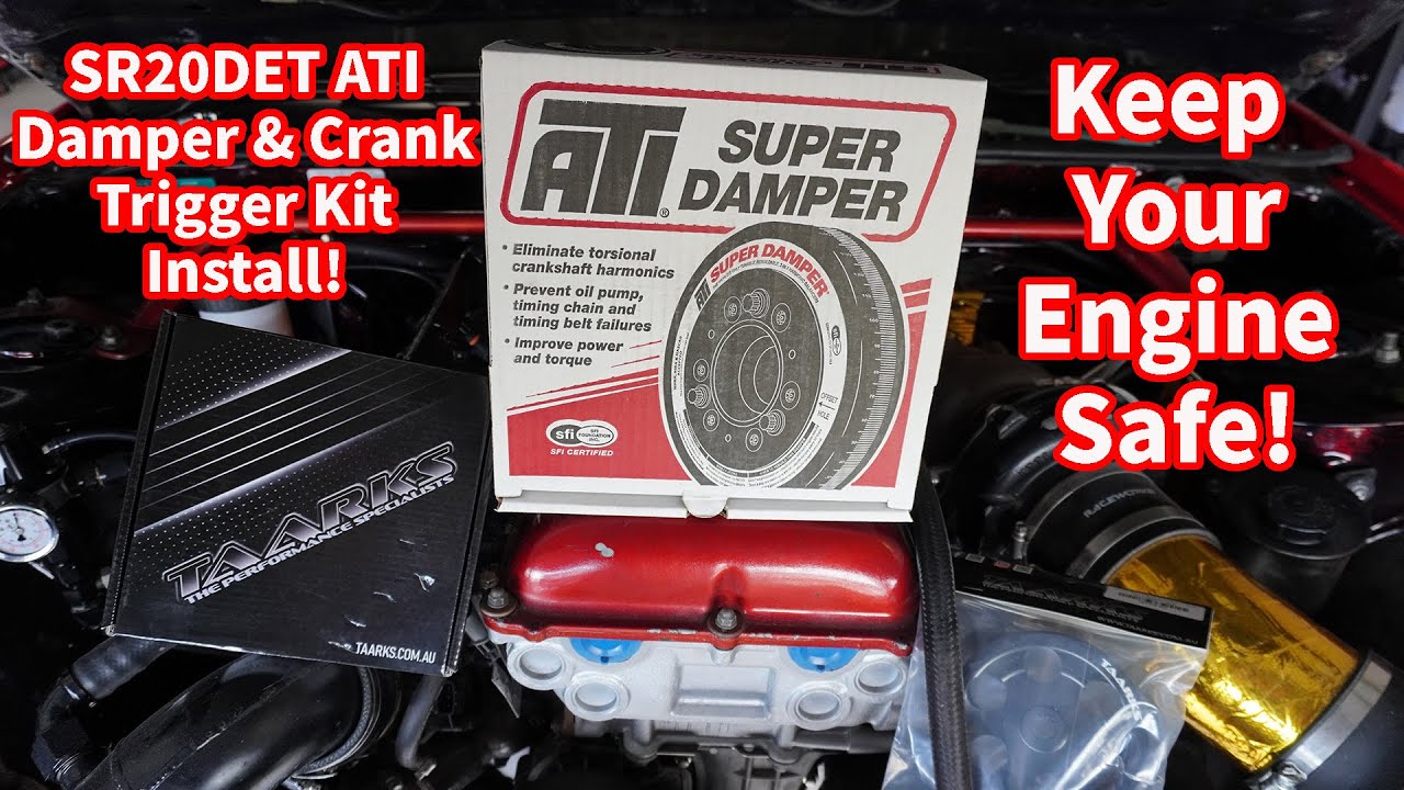 How to install a ATI Super Damper on your SR20DET Nissan Silvia S13