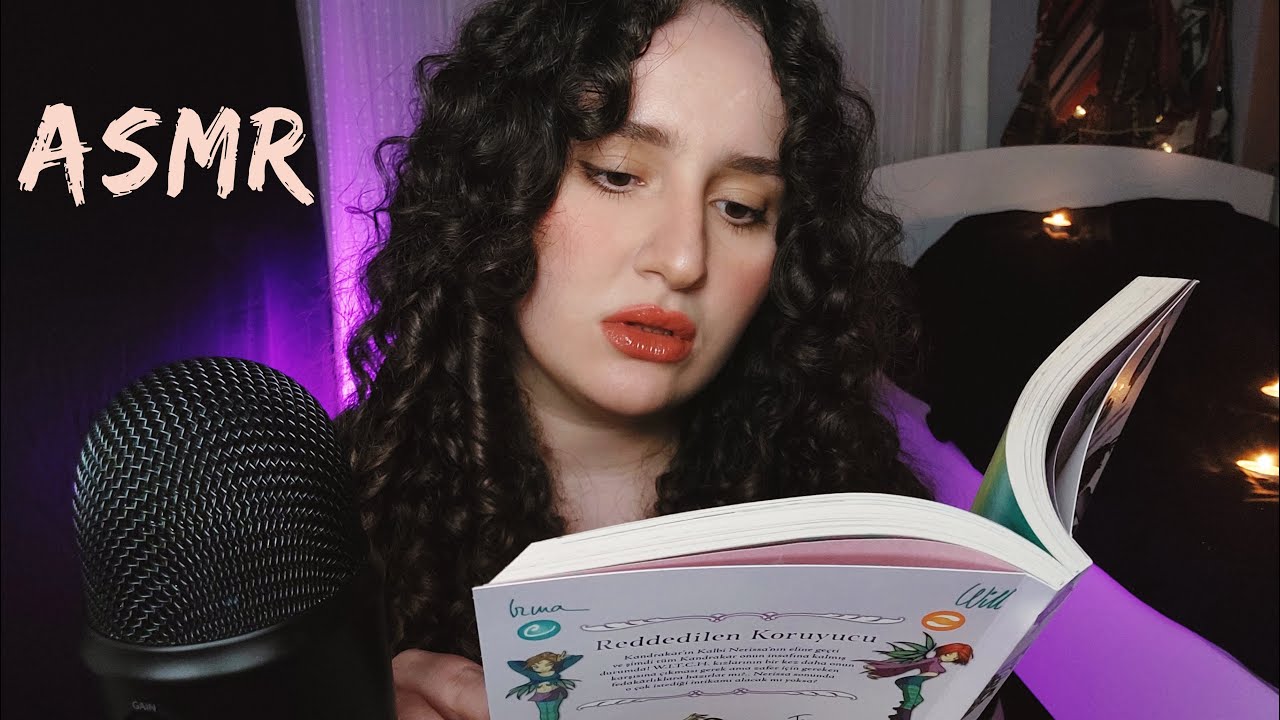 Anlaşılmayan Fısıltı 💤 Ağız Sesleriyle Kitap Okuma 👄 Türkçe ASMR