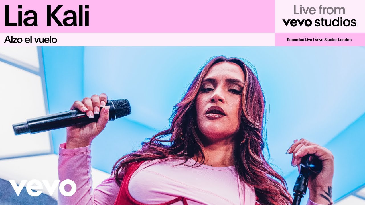 Lia Kali - Alzo el vuelo (Live From Vevo Studios)