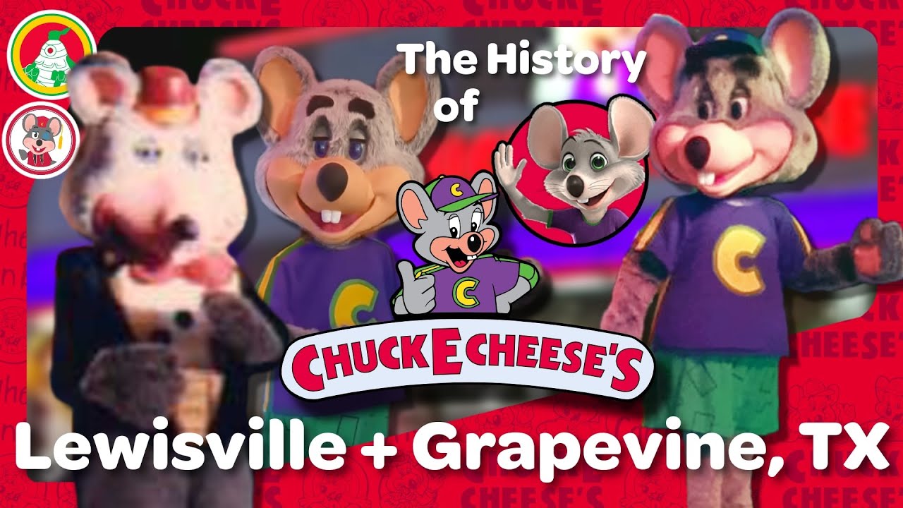 The History of Chuck E. Cheese in Lewisville & Grapevine, Texas