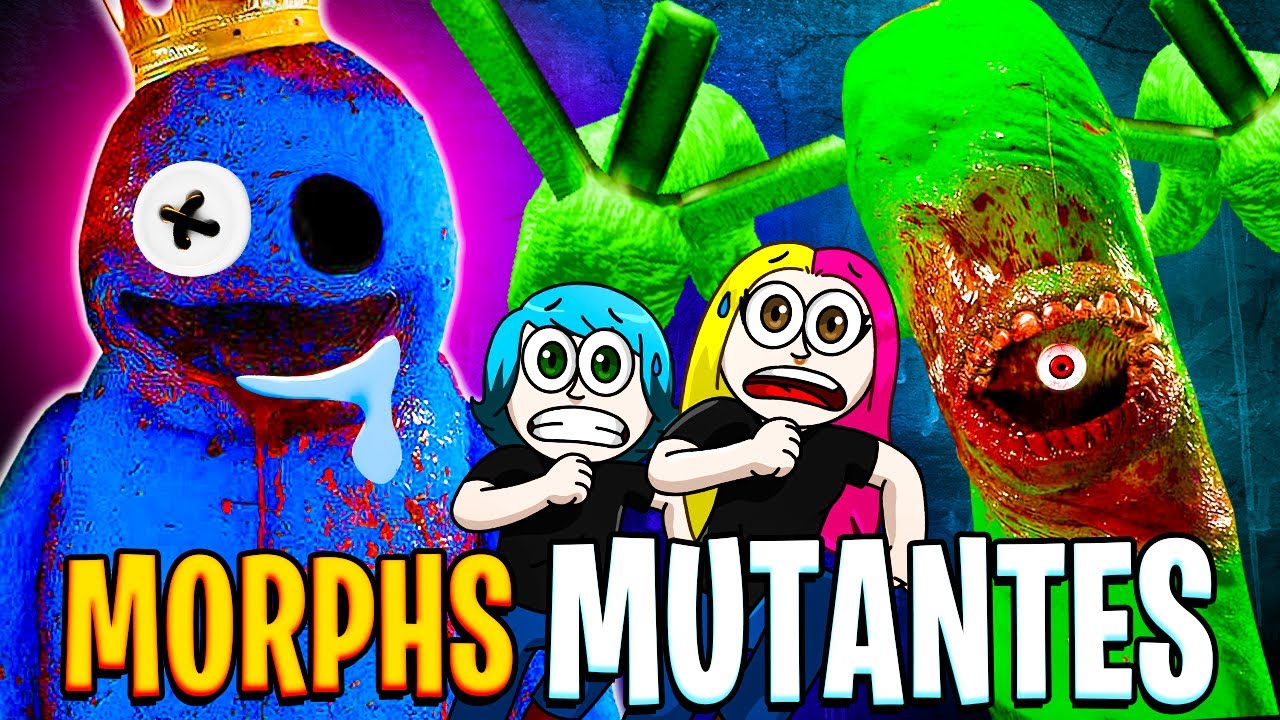 РАДУЖНЫЕ ДРУЗЬЯ-МУТАНТЫ В БЭКРУМАХ! ROBLOX Морфы - ЭП 19 (Алек ГО!)