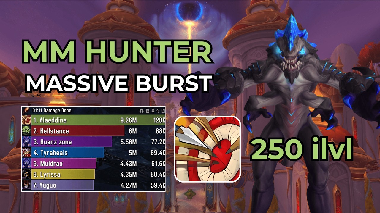 MM Hunter MASSIVE Damage🔥Movement Intensive Fight