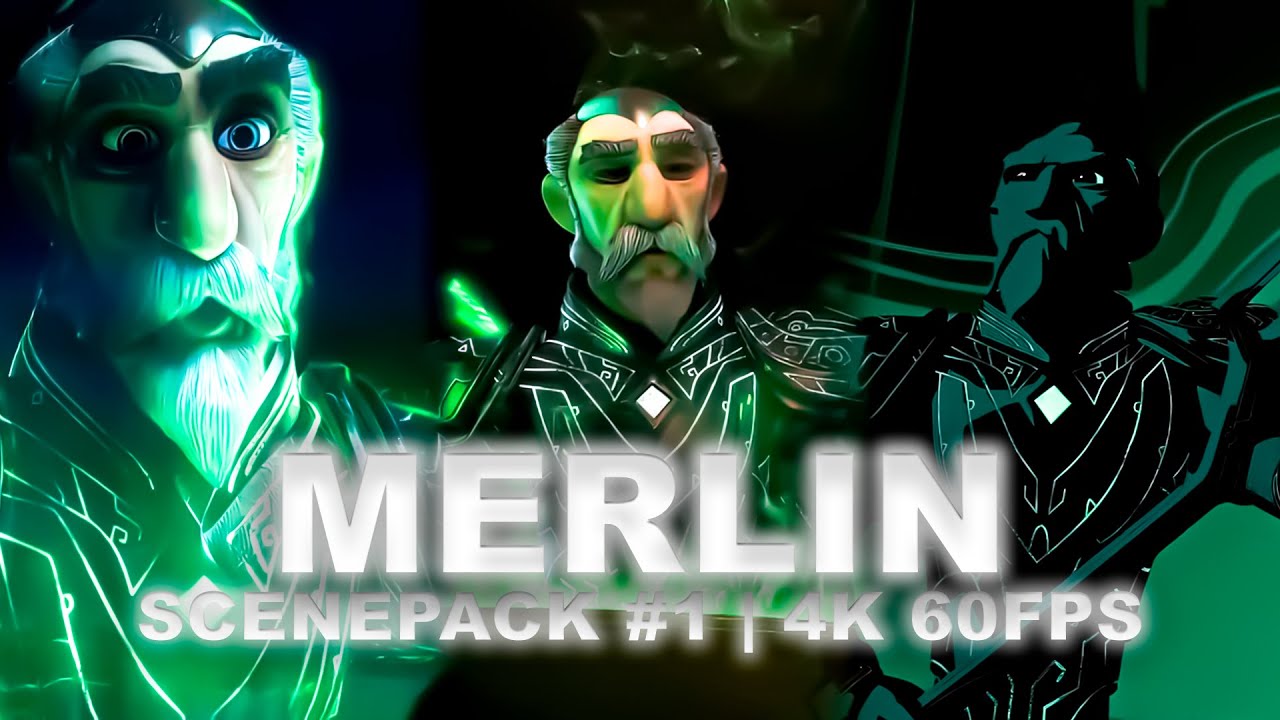 Trollhunters - Merlin Scenepack #1 | 4K 60FPS