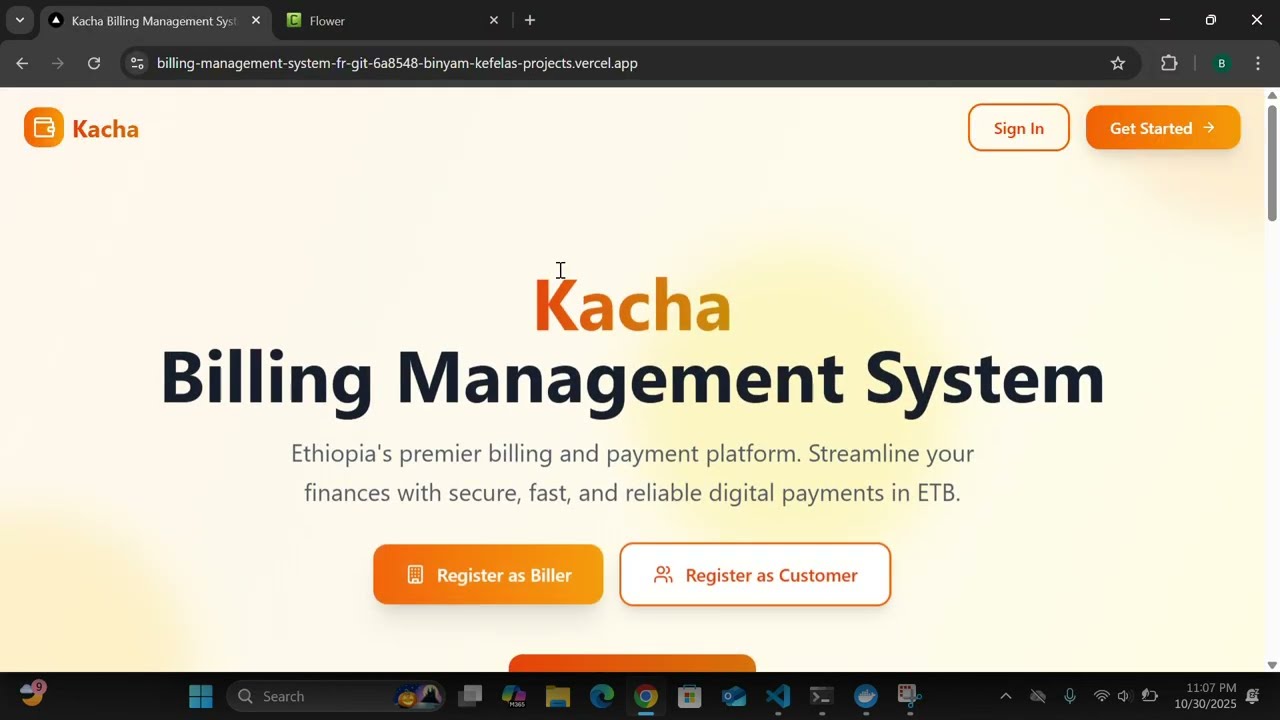 Billing management system