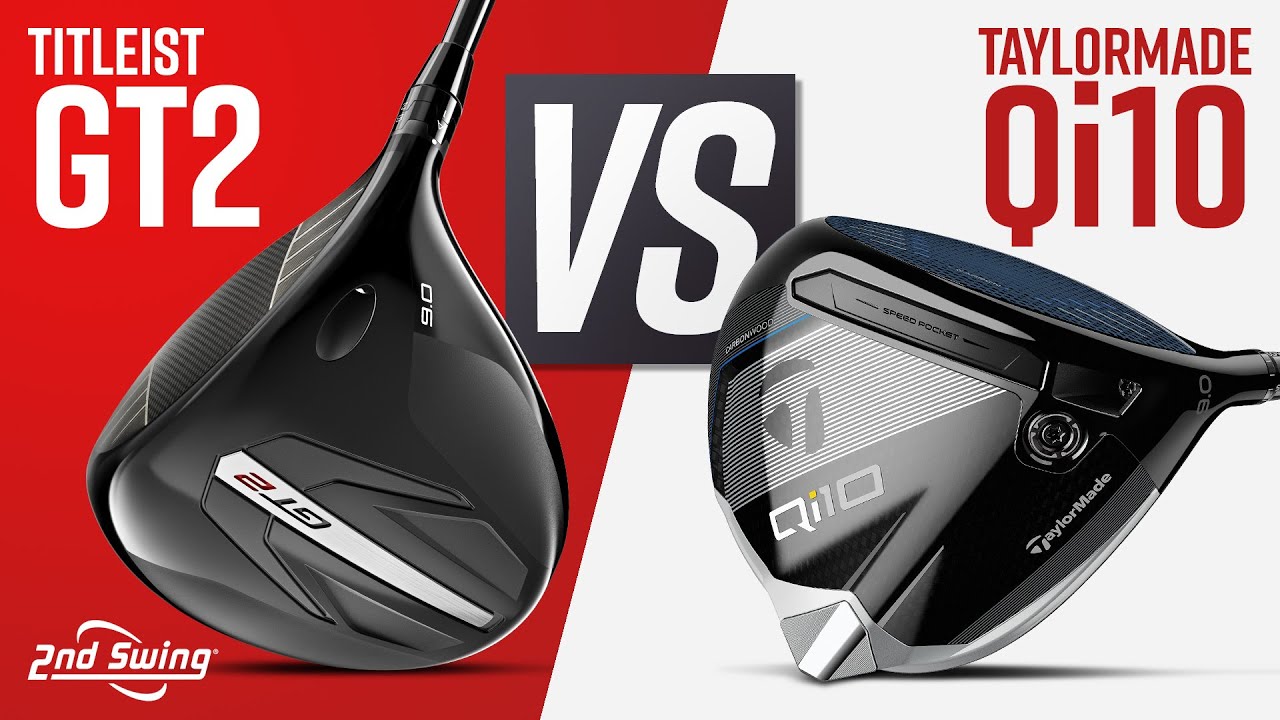TITLEIST GT2 против TAYLORMADE Qi10 | Сравнение драйверов 2024 года