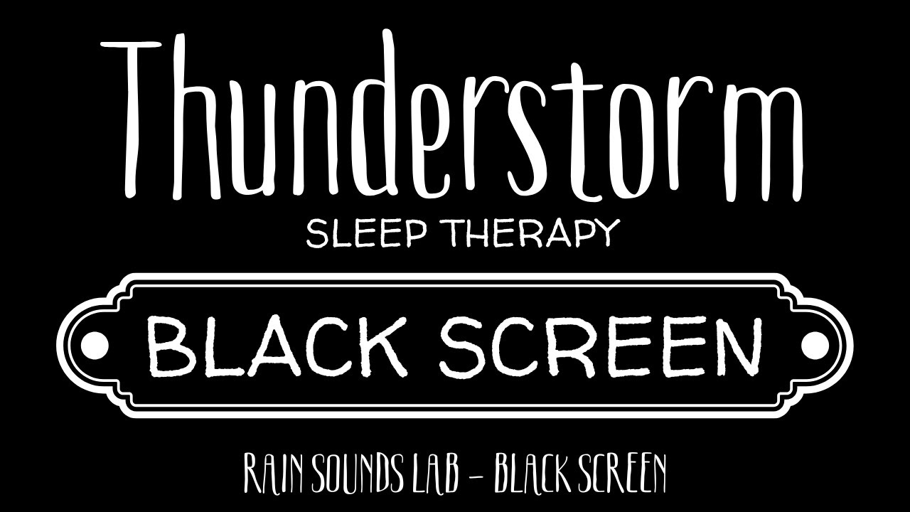 Thunderstorm | Black Screen – 8 Hours mp4