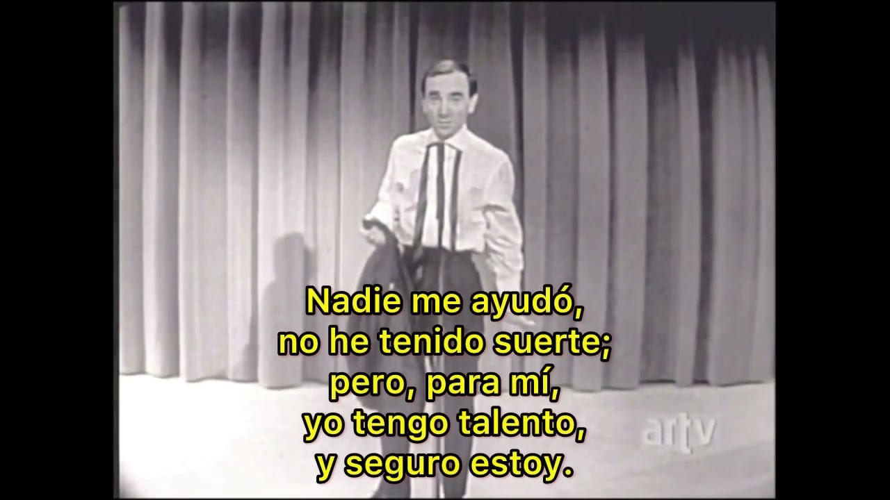 JE M’VOYAIS DÉJÀ (YO TENGO TALENTO) - RICARDO REDOLI