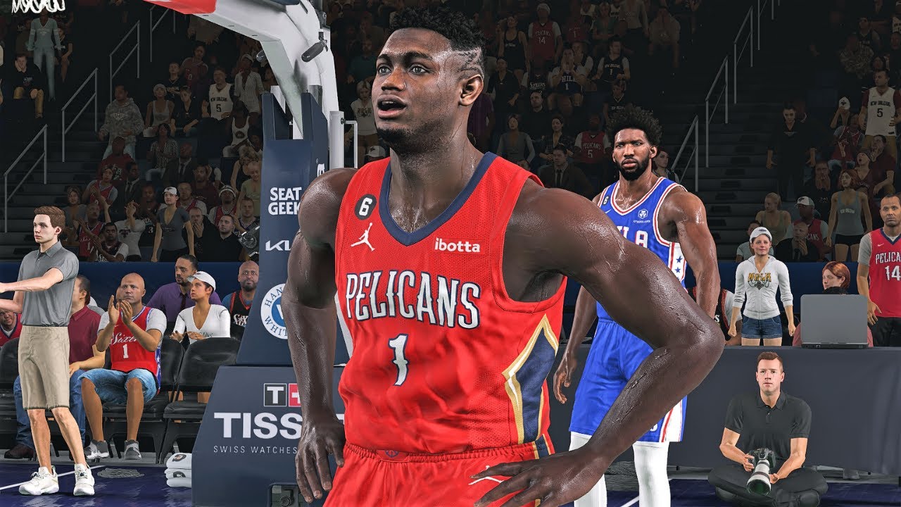 SIXERS vs PELICANS | INSANE REALISM! Ultra Modded NBA 2K23 Realistic Gameplay