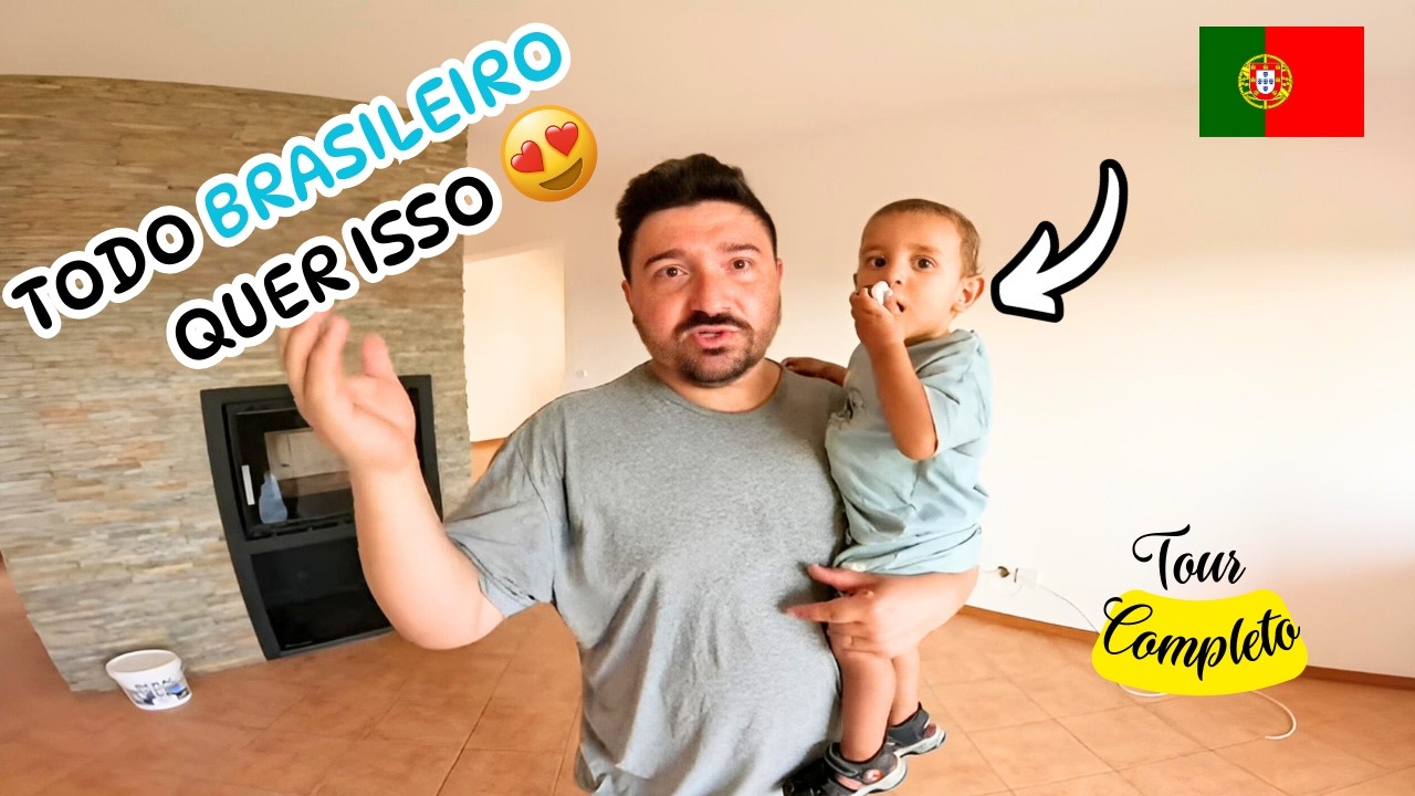 Esse é o apartamento que TODO brasileiro sonha em ter em Portugal 😍