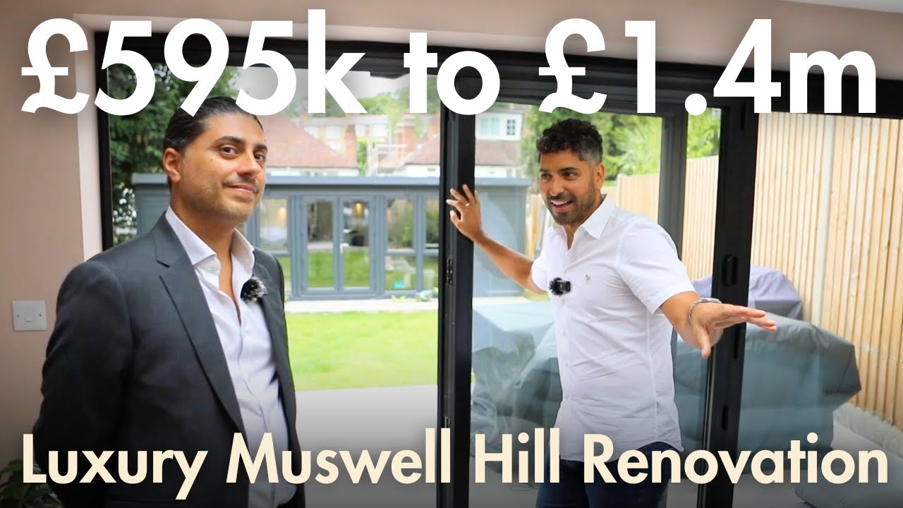 From &pound;595k to &pound;1.4M: Inside a Stunning Muswell Hill Home Transformation with Epic Garden Studio