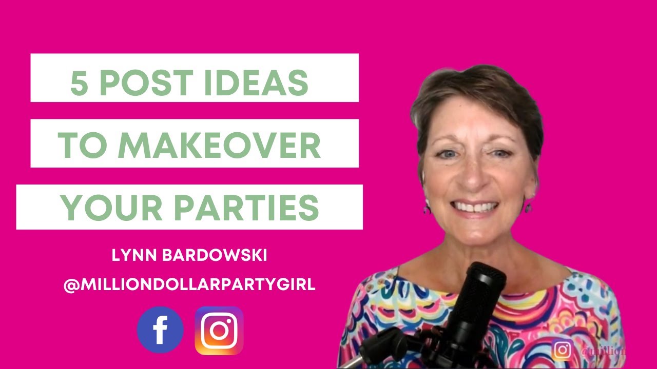 5 Virtual Party Post Ideas