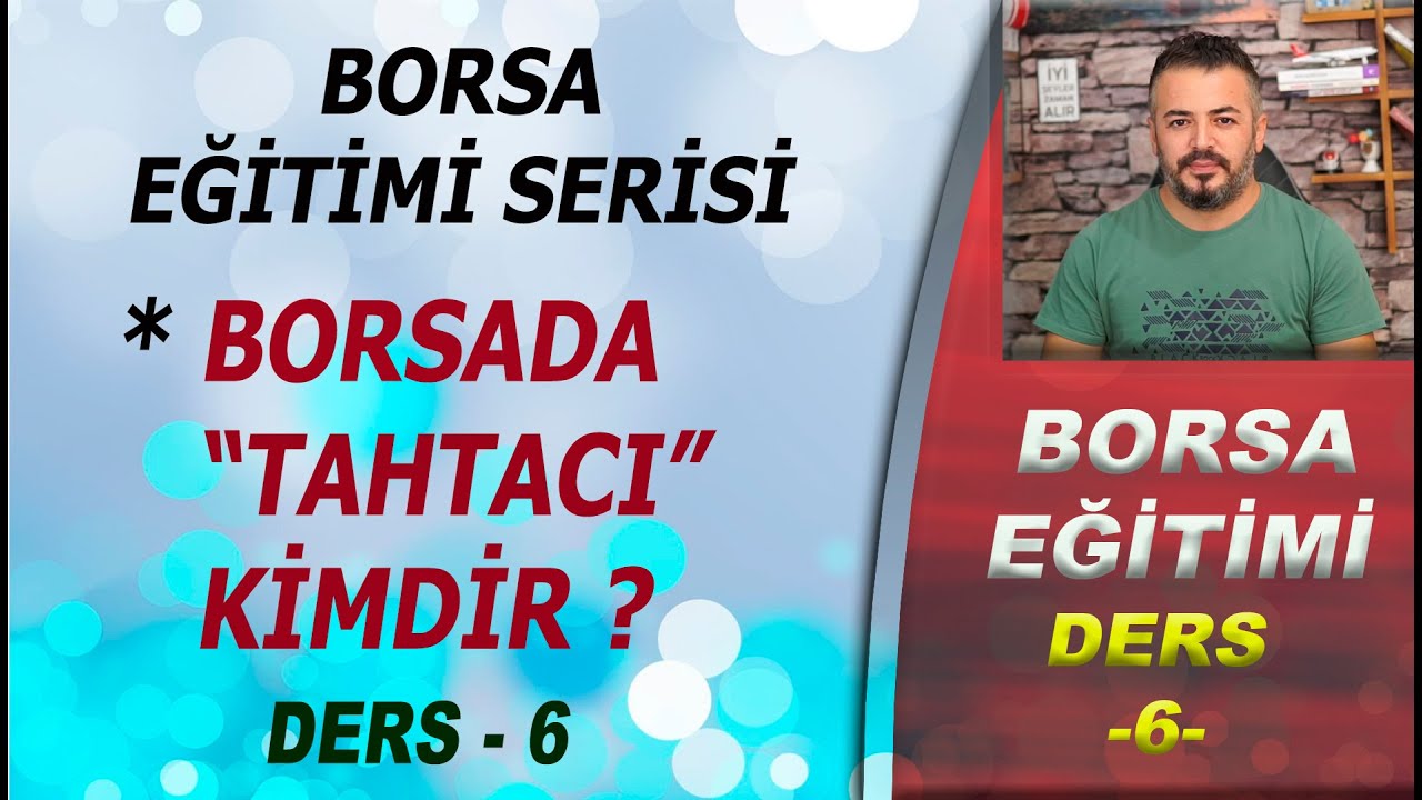 BORSA EĞİTİMİ - DERS : 6 - HİSSEDE TAHTACININ &Ouml;NEMİ | #teknikanalist #teknikanaliz #borsaeğitimi