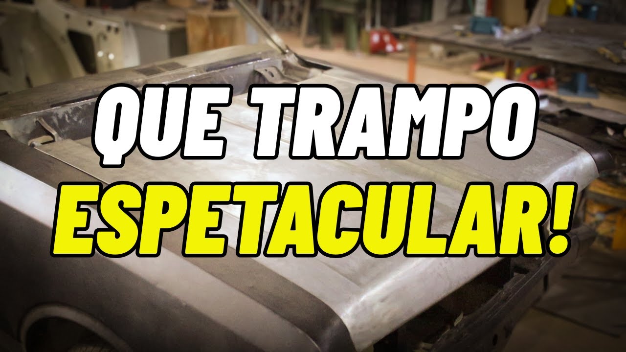 Esse capô ficou Incrível, Eu Sou Fera Mesmo! 😉😎😁 OPALA DO DILAN