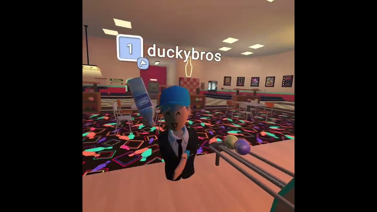 Playing Rec Room with my 5th grade friend