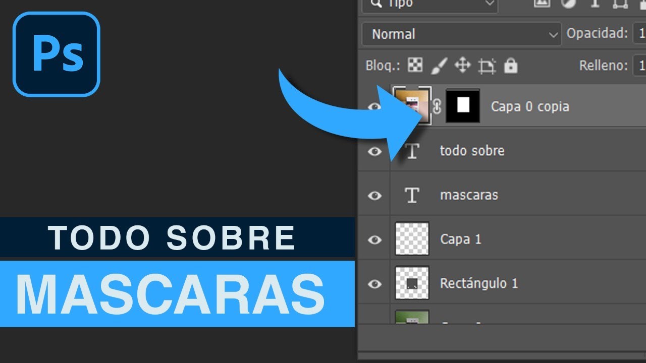 Todo Sobre Máscaras ¡Deja de usar el Borrador! Photoshop en vivo