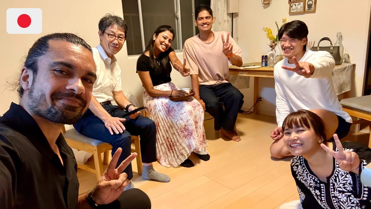 Invited Japanese Friends at My Home | Indian in Japan
