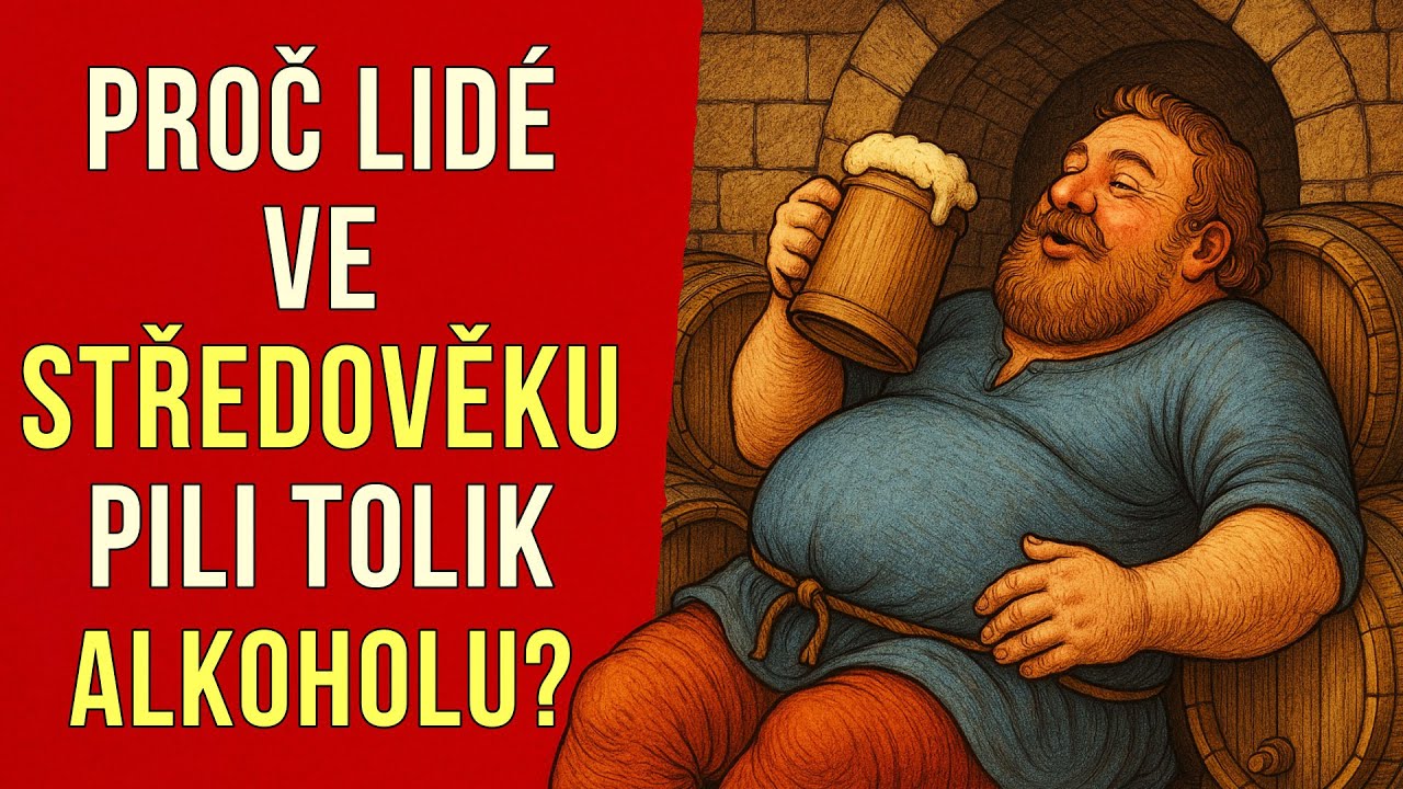 Proč lidé ve středověku pili tolik alkoholu?