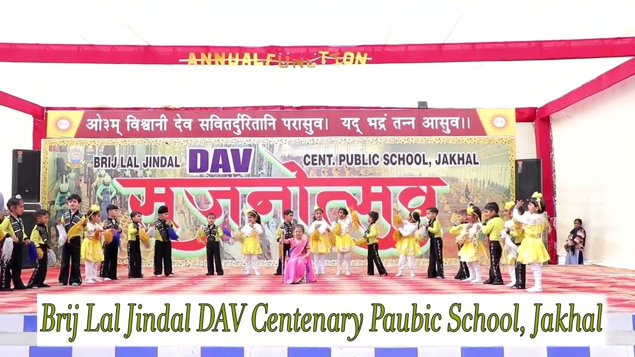DANCE PERFORMANCE ON NANI TERI MORNI IN Srijnoutsav 2025-26
