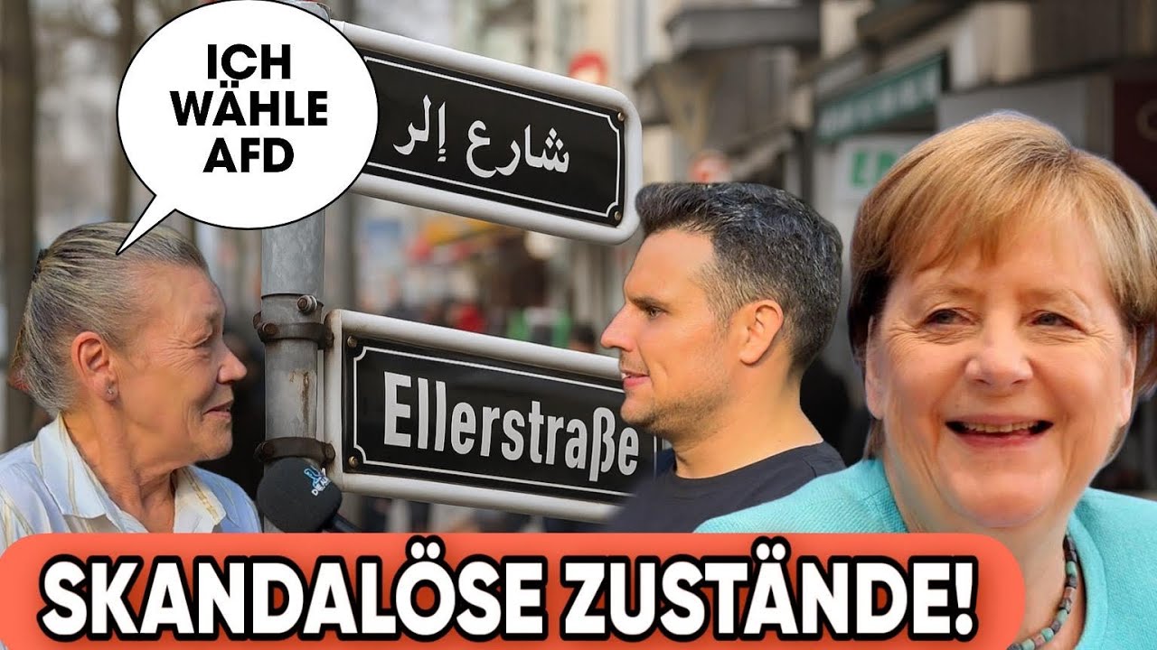 Problembezirk Düsseldorf Oberbilk! Islamisierung und Gewaltdelikte! Schockierende Straßenumfrage