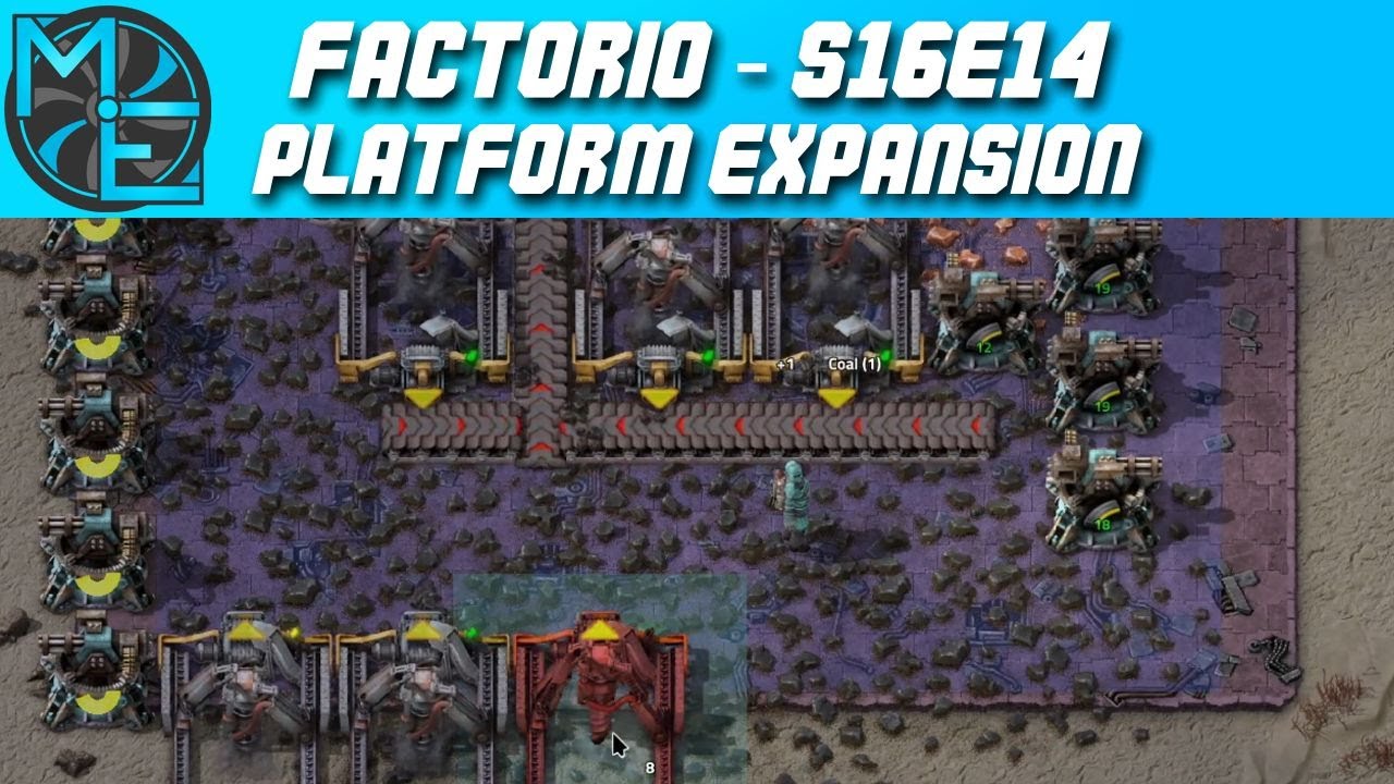 Factorio - S16E14 - Platform Expansion