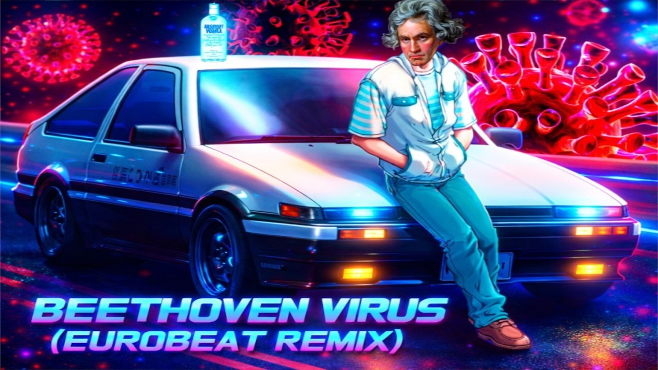 Beethoven Virus Eurobeat Remix (2026 Remaster) | Music Visualizer