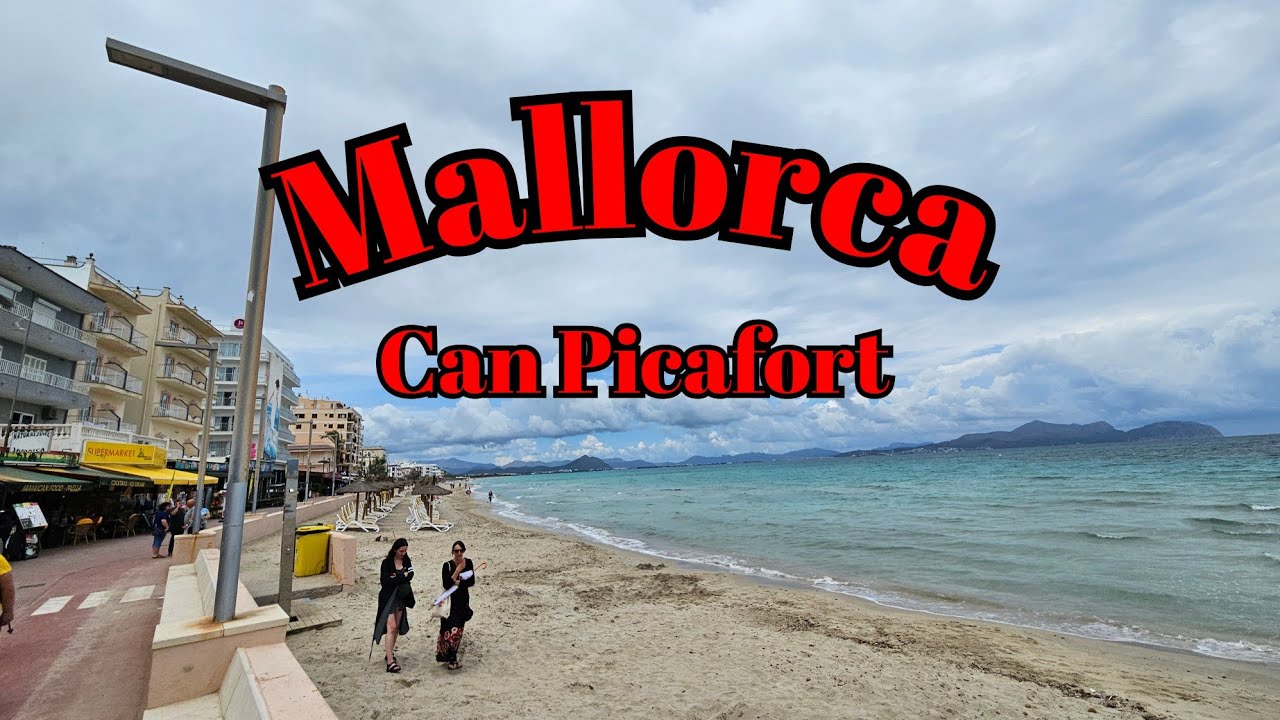 Spaziergang in Can Picafort #Mallorca #beach