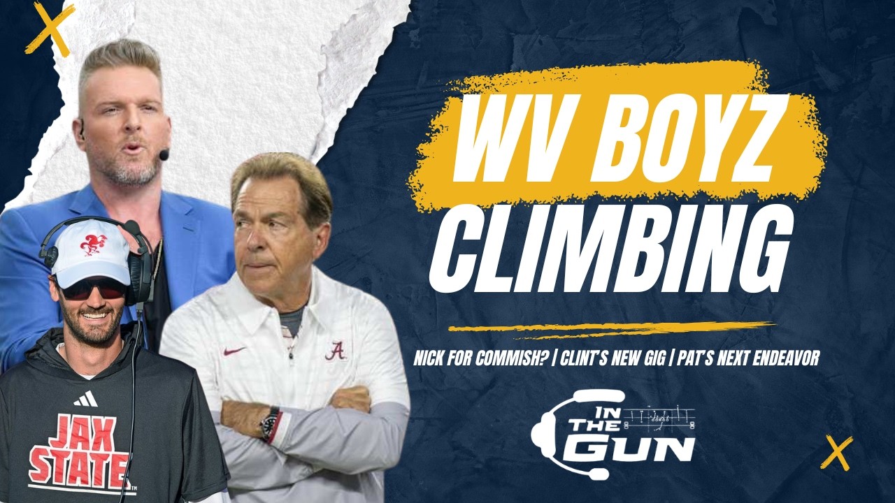 NICK SABAN for Commish? CLINT TRICKETT on the Move + PAT MCAFEE'S NEW ENDEAVOR