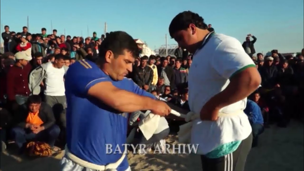 Turkmen goresh Bezirgen vs Aly Balkanabat final göreşi 