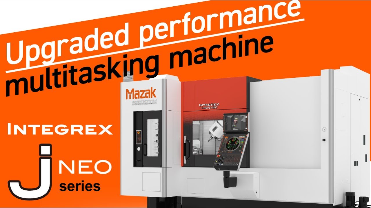 Horizontal multitasking machine INTEGREX j-200S NEO