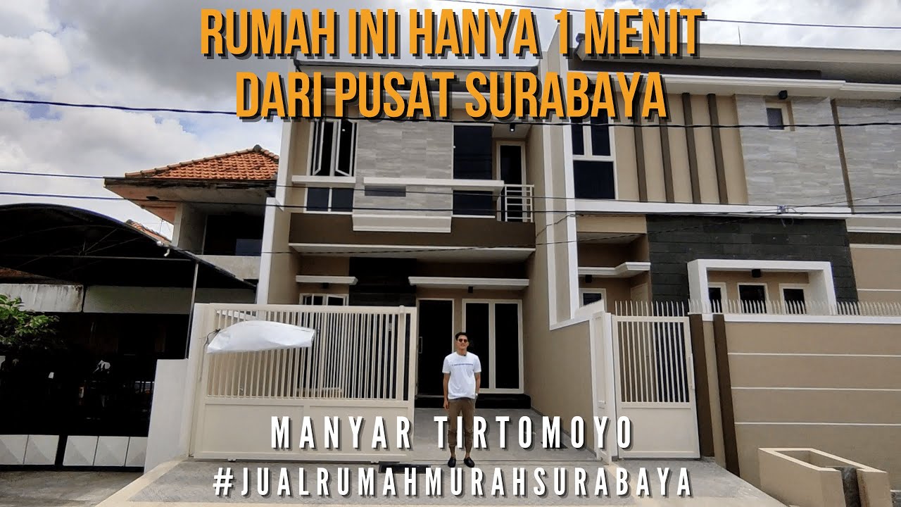 #21 Rumah Surabaya | Rumah Yang Cuman 1 Menit ke Pusat Kota Surabaya #jualrumahbagussurabaya