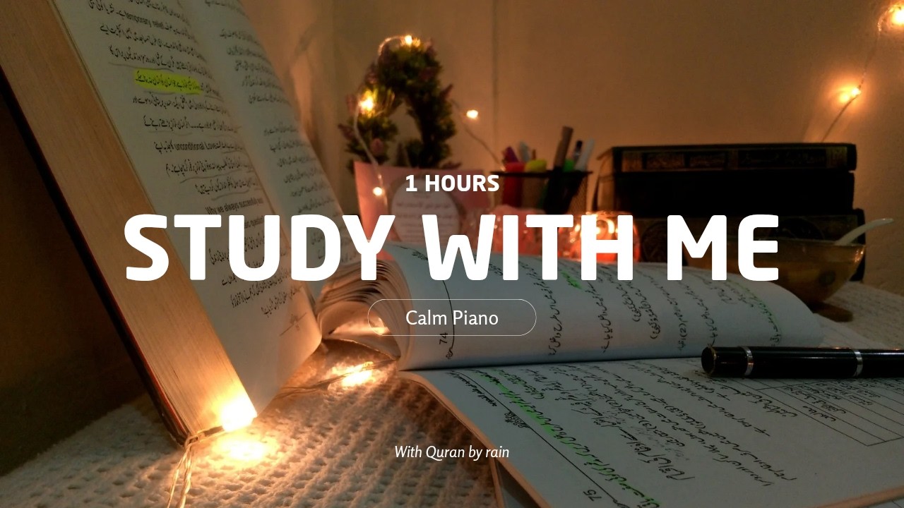 Study with me| Quran recitation| I study with Quran