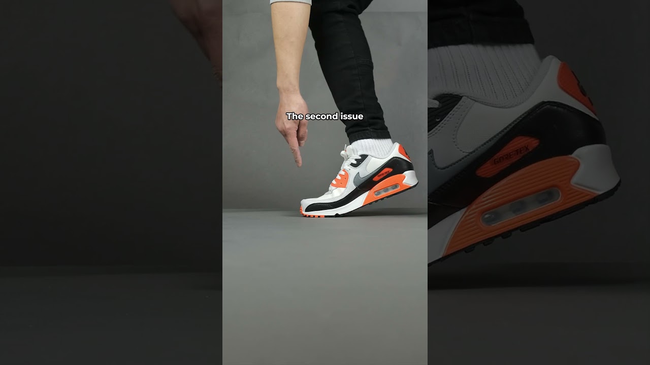 3 ПРОБЛЕМЫ с NIKE AIR MAX 90 «Infrared» с Gore-tex 2024 #nike #goretex #кроссовки
