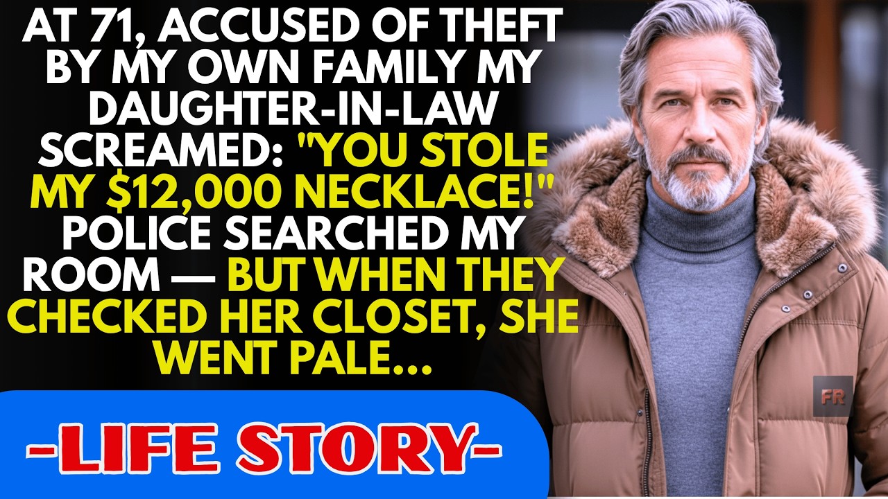 At 71, I Was Accused of Stealing My Daughter-in-Law's $12K Necklace—The Police Laughed When They...