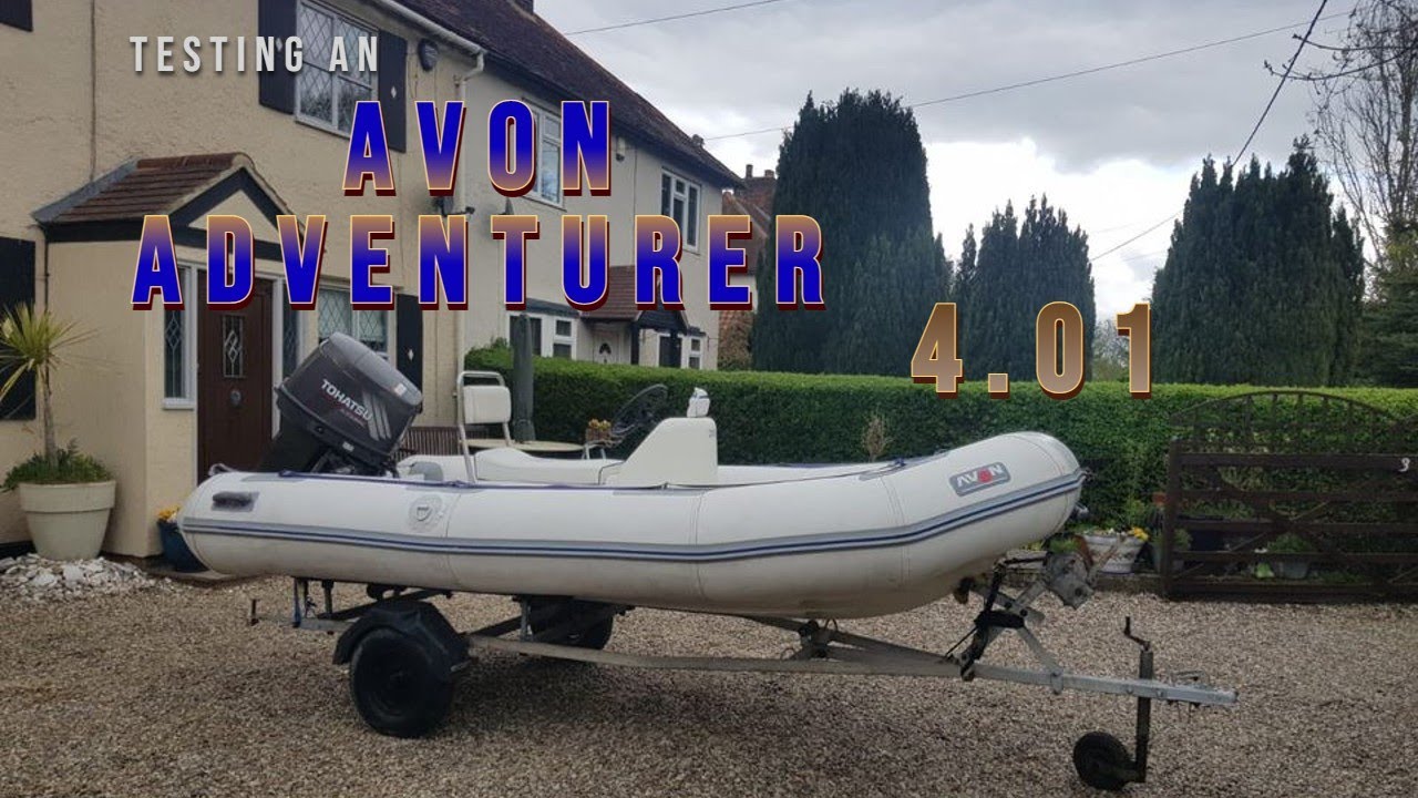 Avon 4.01 Adventure RIB Sea Trial and Test - A Small RIB Overpowered!