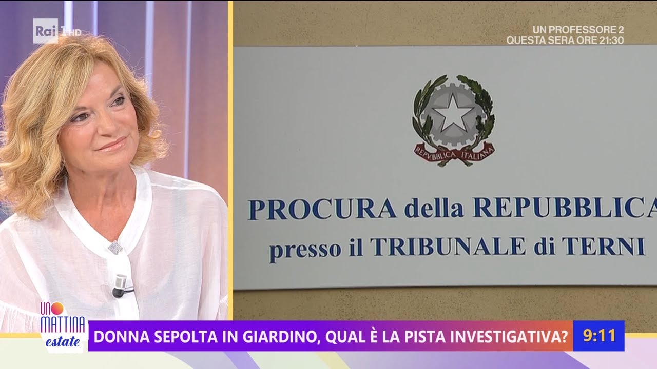 Donna sepolta in giardino: riceveva ancora pensione da INPS - Unomattina estate 21/08/2025