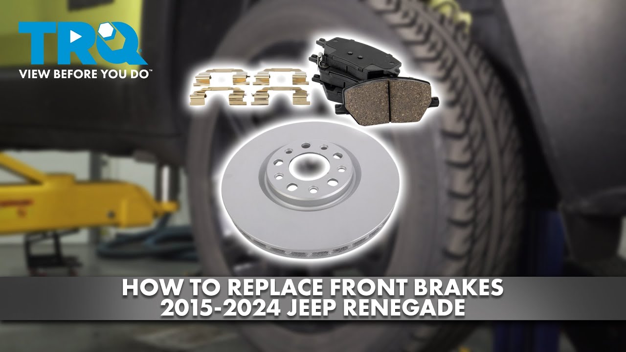 How to Replace Front Brakes 2015-2024 Jeep Renegade
