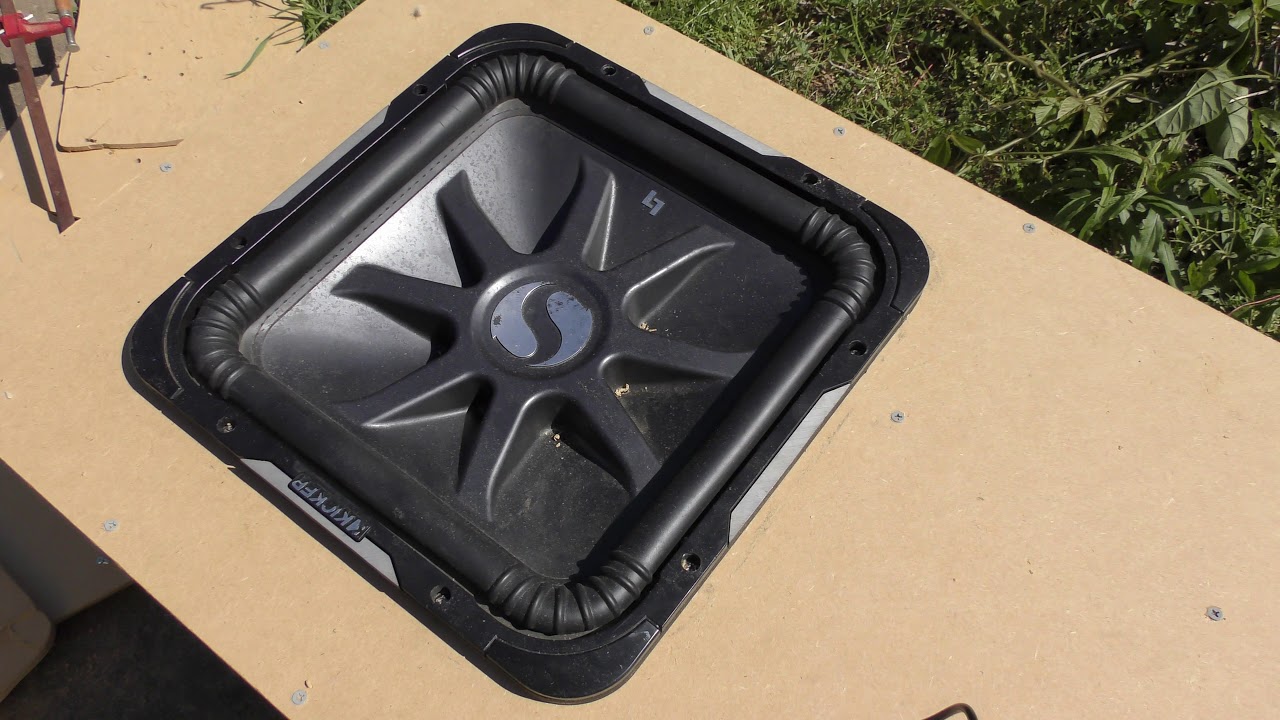 Kicker L7 15 Quick Box Build