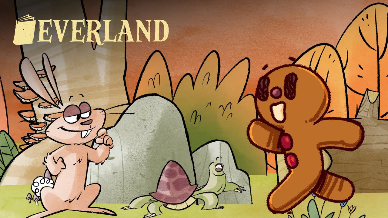 The Tortoise and The Hare 🐢🐇 & The Gingerbread Man 🍪 #bedtimestories #storytime #moralstories