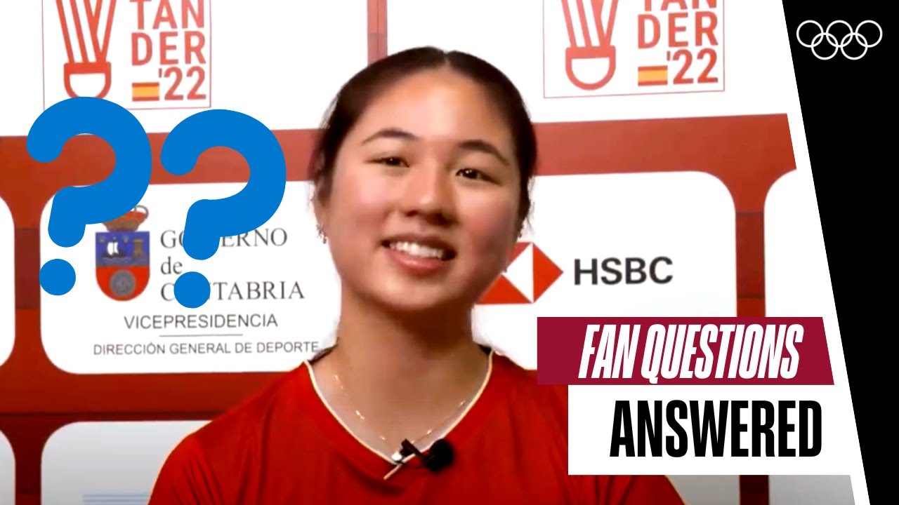 Why do you love badminton? 🏸 Badminton stars answer fan questions!