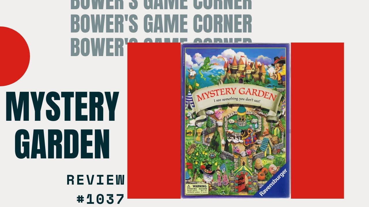 Bower's Game Corner #1037: Mystery Garden Review