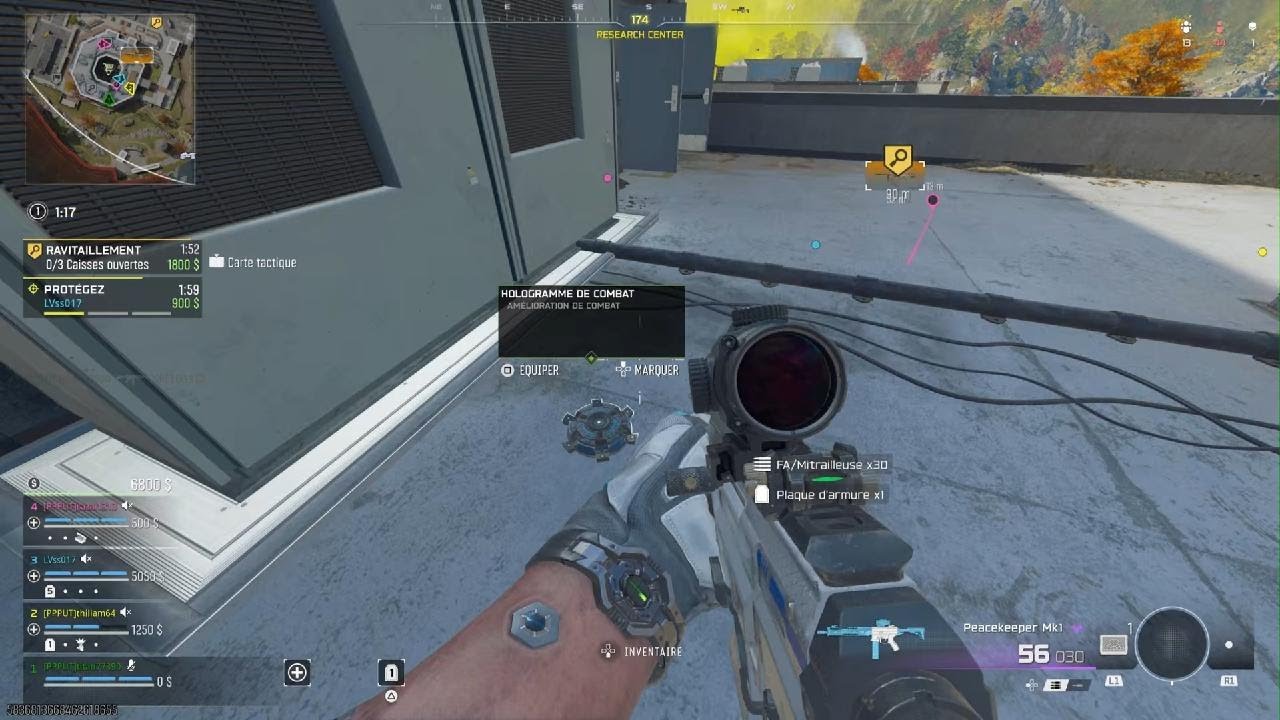 Call of Duty_Bien joué aux adversaires qui sont morts dans le gaz.