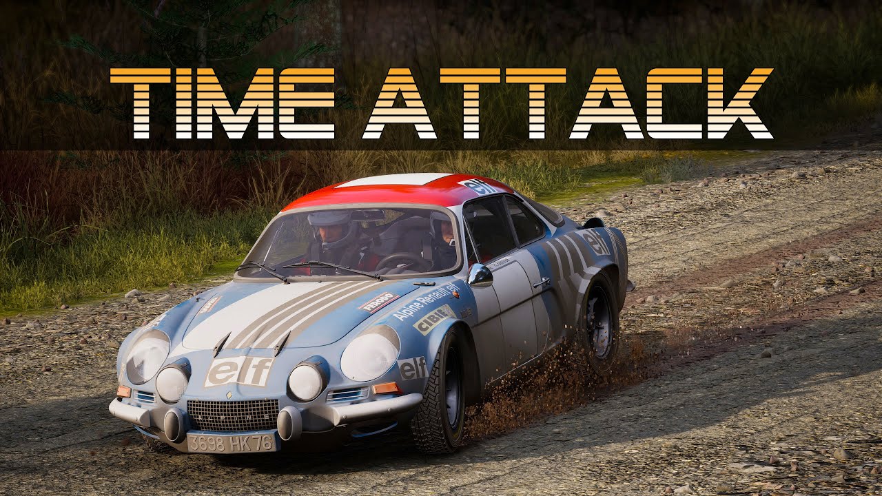 AC Rally - Alpine A110  - Time Attack - Ospreys (Banc Gwyn)